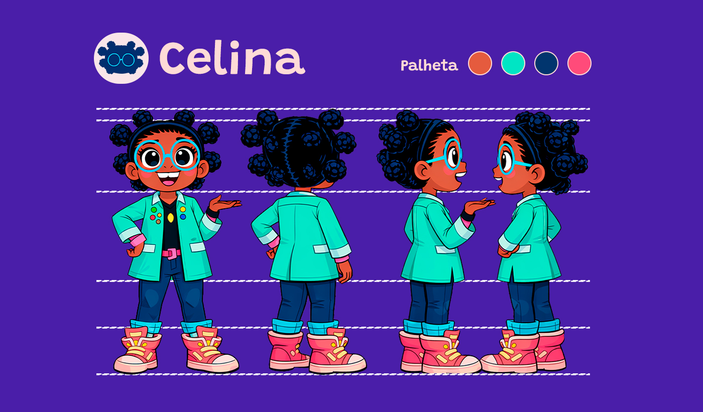 Construção da personagem Celina