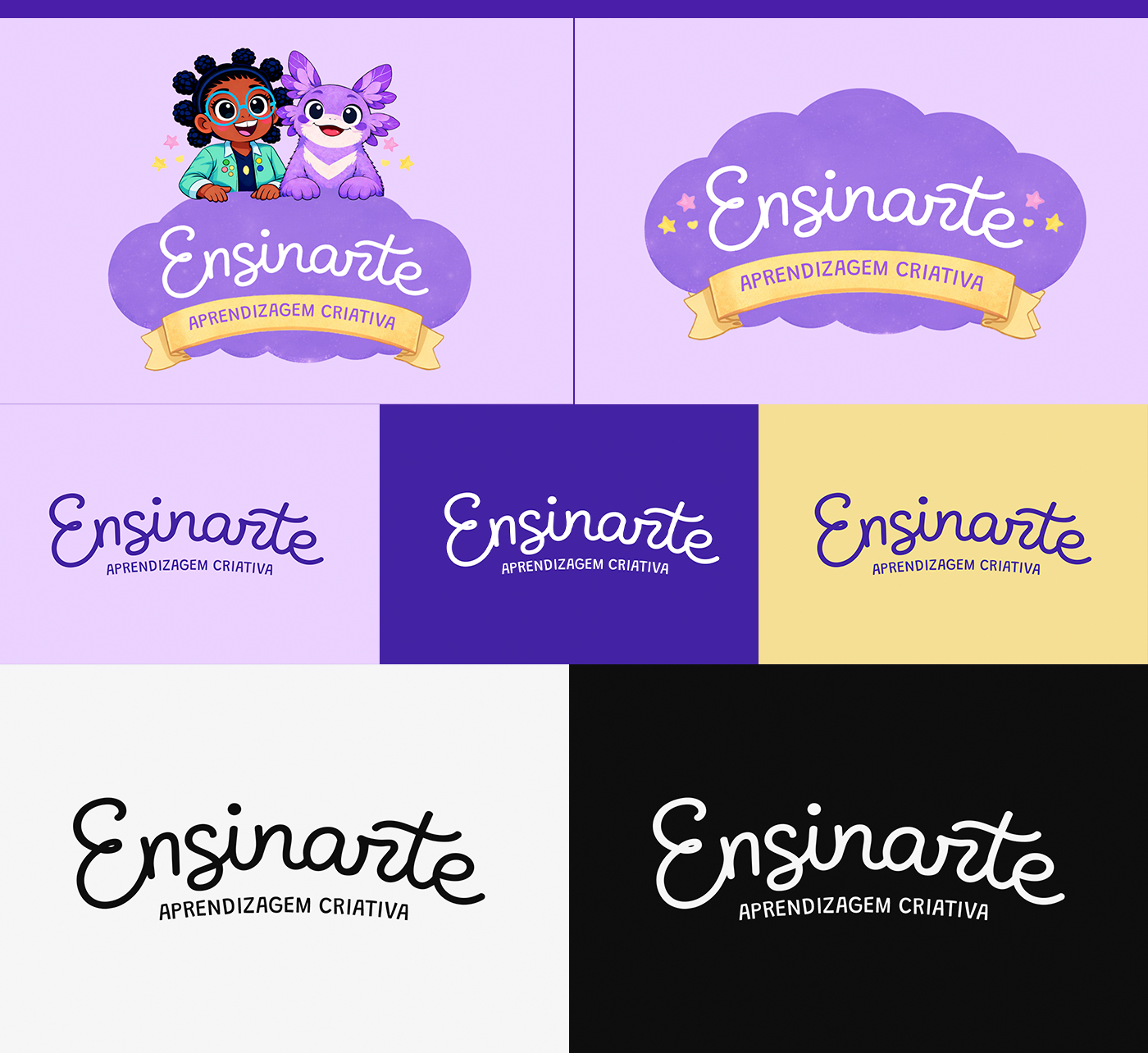 Variações da assinatura Ensinarte