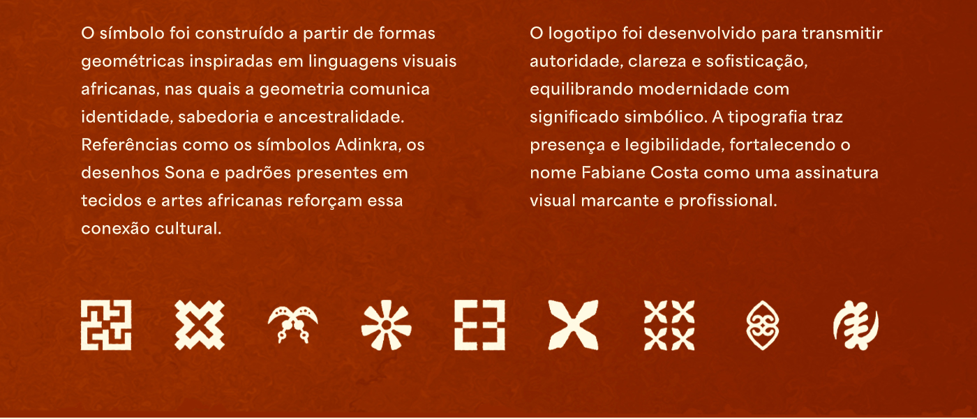 Referências e conceito da identidade